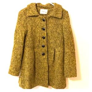 NWOT green and black coat